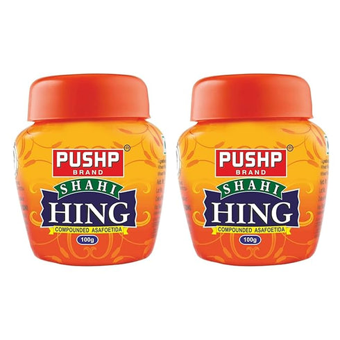 Pushp Brand Asafoetida Hing Jar